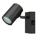 Globo - Stenski reflektor 1xGU10/25W/230V črna