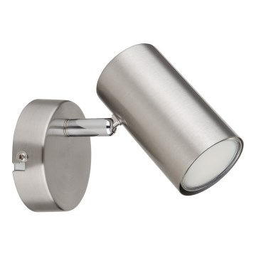 Globo - Stenski reflektor 1xGU10/25W/230V mat krom