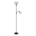 Globo - stoječa svetilka 1xE27/40W/230V + 1xE14/25W