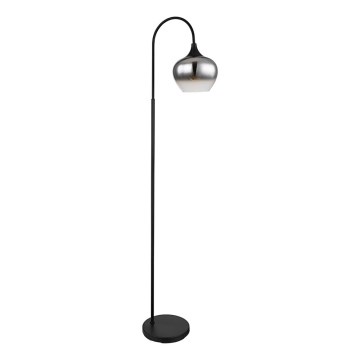 Globo - Talna svetilka 1xE27/40W/230V črna/dimna