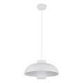 Globo - Viseča svetilka s kablom 1xE27/60W/230V bela