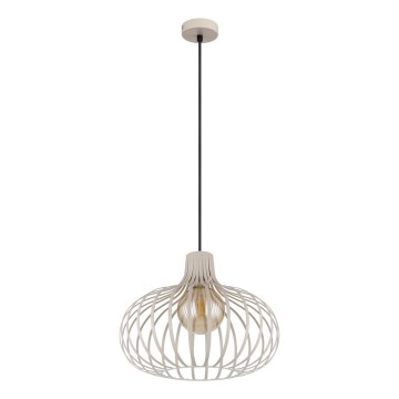 Globo - Viseča svetilka z obesnim kablom 1xE27/40W/230V bež