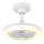 Globo - Zatemljiv LED stropni ventilator LED/20W/230V 3000-6500K bel + daljinski upravljalnik