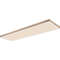 Globo - zatemnitvena LED stropna svetilka LED/36W/230V 2700-6500K rjava/bela + daljinski upravljalnik