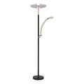 Globo - zatemnjevalna LED stoječa svetilka LED/40W/230V + LED/5,5W 2700/4000/6000K črna