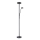 Globo - Zatemnjiva LED stoječa svetilka LED/18,5W/230V + LED/4,5W 3000K črna