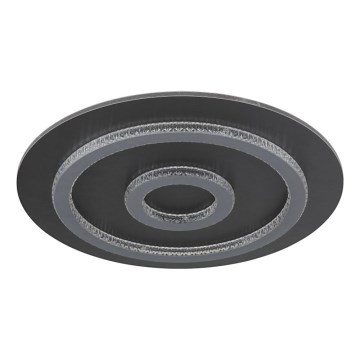 Globo - zatemnjiva stropna LED svetilka LED/40W/230V 3000-6500K premer 45 cm antracit + daljinski upravljalnik
