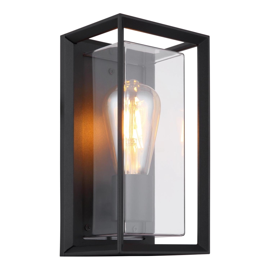 Globo - Zunanja stenska svetilka 1xE27/60W/230V IP44 črna