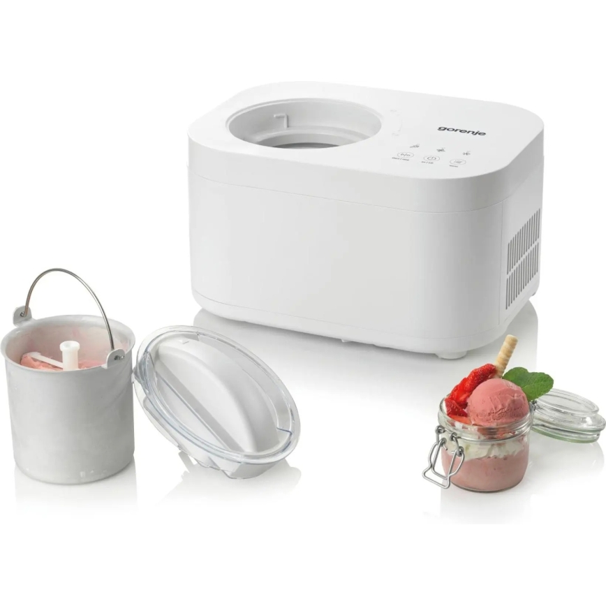 GORENJE ICM10W - Aparat za sladoled 100 W/230 V, bela