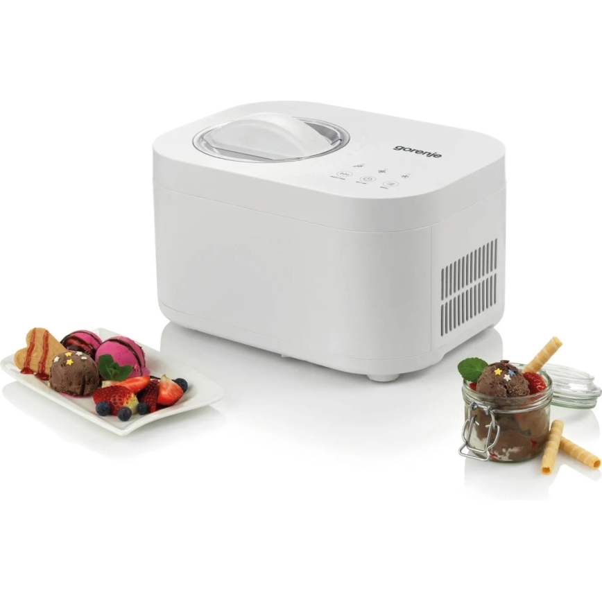 GORENJE ICM10W - Aparat za sladoled 100 W/230 V, bela