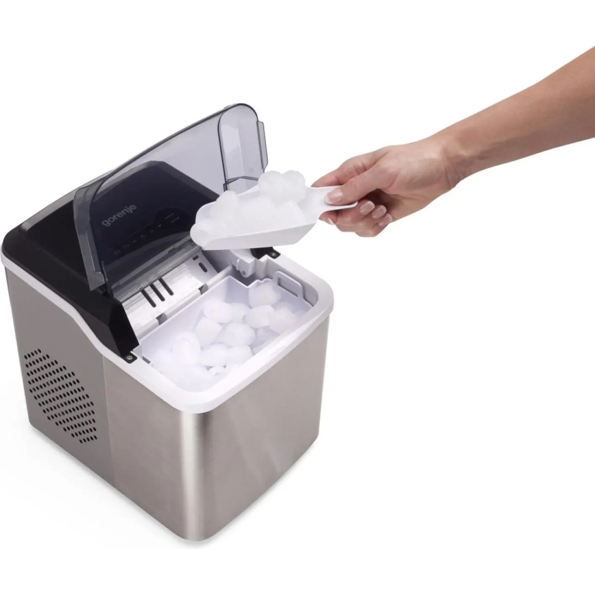 GORENJE IMD1200SB - Aparat za izdelavo ledu 1,3 l, 105W/230V, iz nerjavečega jekla
