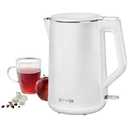 GORENJE K15DWW - Električni kuhalnik vode 1,5 l 2200W/230V bel