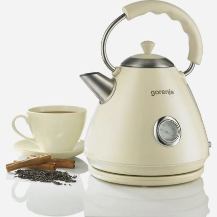 GORENJE K17CLI - Električni kuhalnik vode 1,7 l 2200W/230V bež
