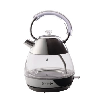GORENJE K17GPD - Električni kuhalnik vode 1,7 l 2200W/230V steklo/nerjaveče jeklo