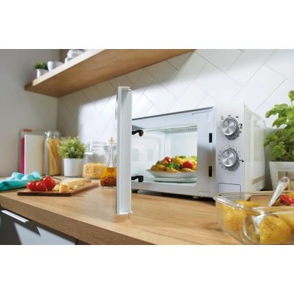 GORENJE MO20E2W - Mikrovalovna pečica z žarom 800W/230V 20 l bela