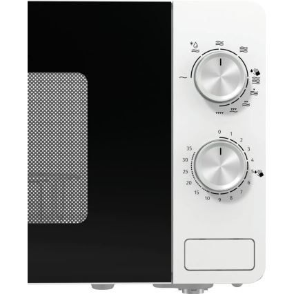 GORENJE MO20E2W - Mikrovalovna pečica z žarom 800W/230V 20 l bela