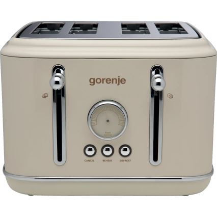 GORENJE T2300CLIN - Toster s štirimi režami 1150W/230V bež