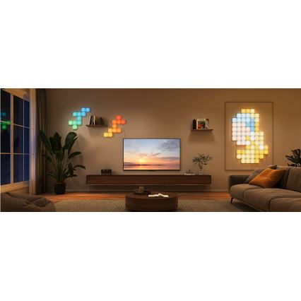 Govee - 10x Pametni mini RGBIC panel Wi-Fi