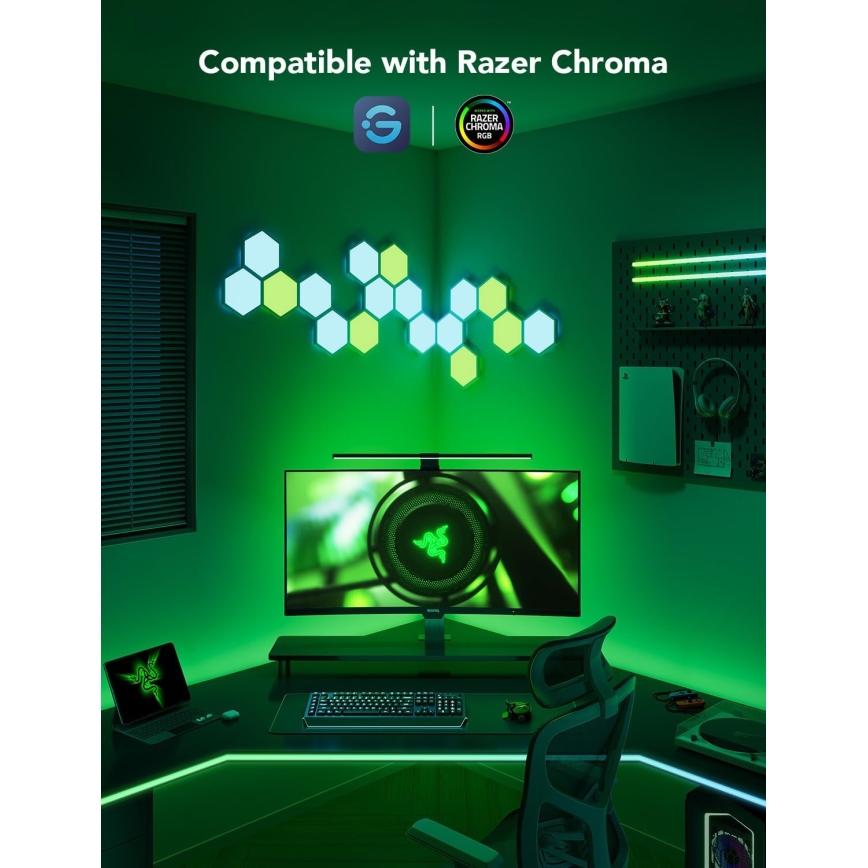 Govee - Dreamview G1 Smart LED RGBIC monitor razsvetljava 27-34" Wi-Fi