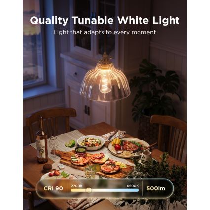 Govee - Komplet 2x LED RGBWW zatemnljivih žarnic Smart MATTER ST64 E27/5W/230V 2700-6500K Wi-Fi