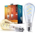 Govee - Komplet 2x LED RGBWW zatemnljivih žarnic Smart MATTER ST64 E27/5W/230V 2700-6500K Wi-Fi