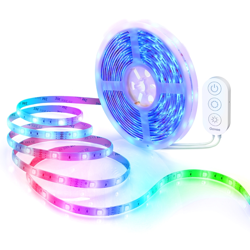 Govee - LED RGB zatemljiv pametni trak LED/36W/24V 10m Wi-Fi