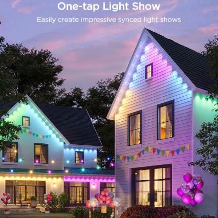 Govee - LED RGBIC niz vgradnih svetilk 30 m, Wi-Fi, Matter, IP67