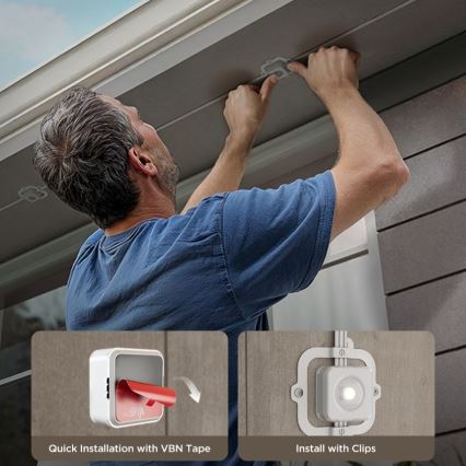 Govee - LED RGBIC niz vgradnih svetilk 30 m, Wi-Fi, Matter, IP67