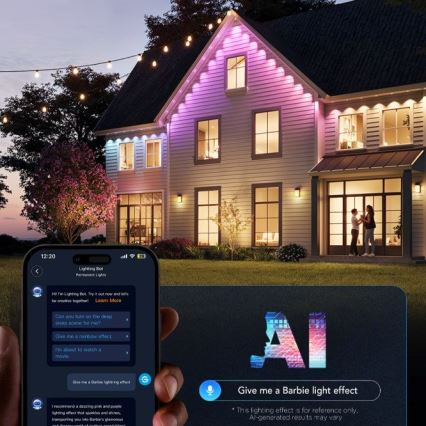 Govee - LED RGBIC Trakovi Downlights 30m Wi-Fi Matter IP67