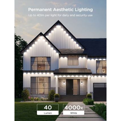 Govee - LED RGBIC Trakovi Downlights 30m Wi-Fi Matter IP67