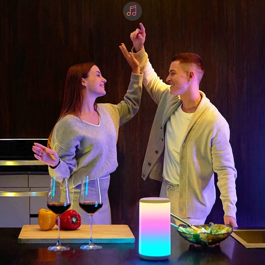 Govee - LED RGBIC Zatemnitvena namizna svetilka AURA 2 2200-6500K Wi-Fi Matter