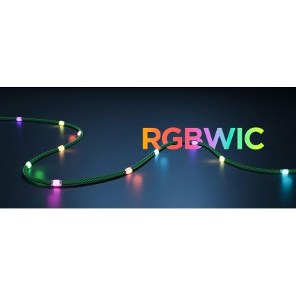 Govee - LED RGBICW Zunanji božična veriga 2700-6500K 20m Wi-Fi Matter IP66
