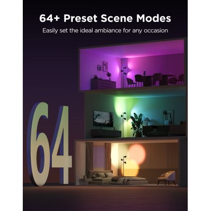 Govee - LED RGBICWW Talna svetilka TREE MATTER z možnostjo zatemnitve LED/48W/230V Wi-Fi