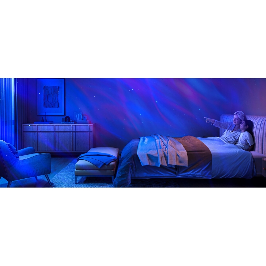 Govee - LED RGBW Galaxy Light Projector Pro Wi-Fi Matter