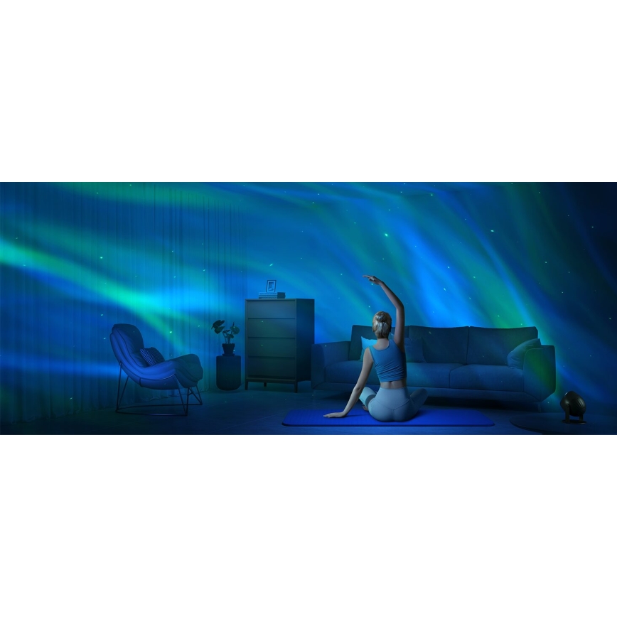 Govee - LED RGBW Galaxy Light Projector Pro Wi-Fi Matter
