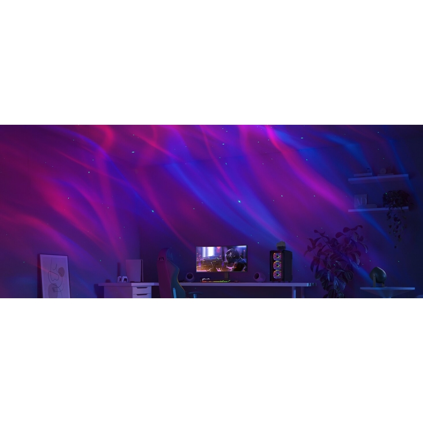 Govee - LED RGBW Galaxy Light Projector Pro Wi-Fi Matter