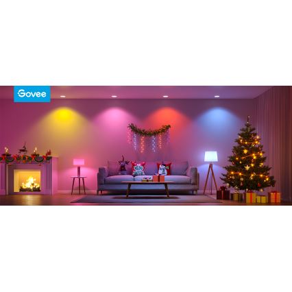 Govee - LED RGBWW Zatemnitvena žarnica Smart E27/9W/230V 2700-6500K Wi-Fi