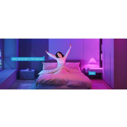 Govee - LED RGBWW Zatemnitvena žarnica Smart E27/9W/230V 2700-6500K Wi-Fi
