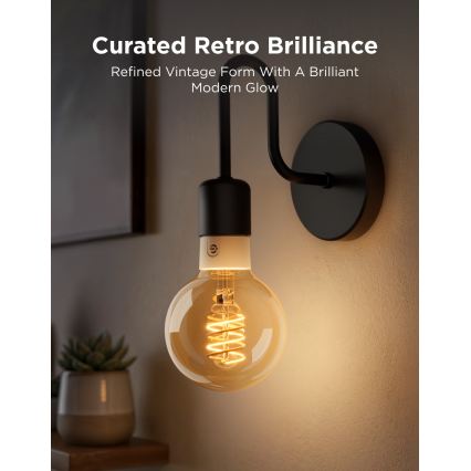 Govee - Zatemnljiva LED RGBWW žarnica Smart MATTER G80 E27/5W/230V 2700-6500K Wi-Fi