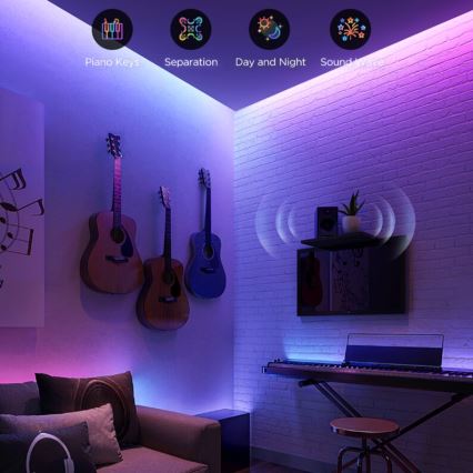Govee - LED RGBWWIC Zatemnitveni trak Strip Light 2 Pro 5m Wi-Fi Matter