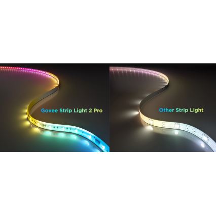 Govee - LED RGBWWIC Zatemnitveni trak Strip Light 2 Pro 5m Wi-Fi Matter