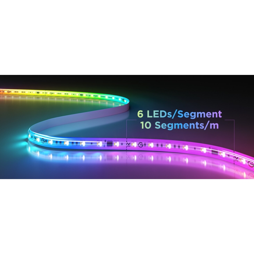 Govee - LED RGBWWIC Zatemnitveni trak Strip Light 2 Pro 5m Wi-Fi Matter