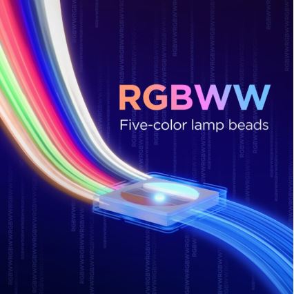 Govee - LED RGBWWIC Zatemnitveni trak Strip Light 2 Pro 5m Wi-Fi Matter