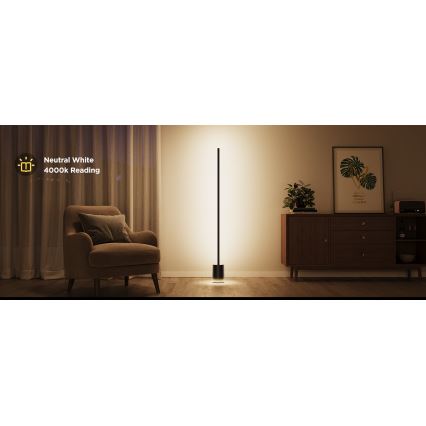 Govee - LED Zatemnitvena talna svetilka Smart MATTER LED RGBICWW 2200-6500K Wi-Fi + Daljinski upravljalnik
