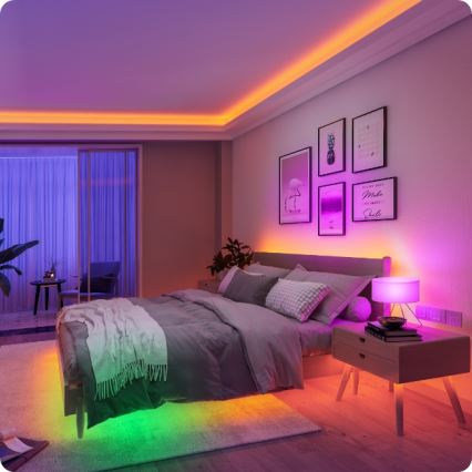 Govee - M1 PRO PREMIUM Smart RGBICW+ LED trak 2m Wi-Fi Matter