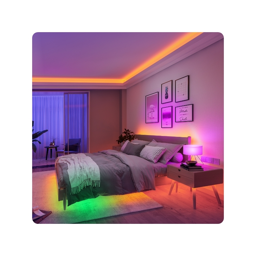 Govee - M1 PRO PREMIUM Smart RGBICW+ LED trak 2m Wi-Fi Matter