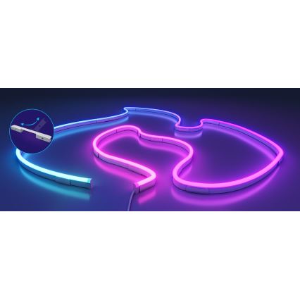 Govee - Neon 2 MATTER upogljiv LED trak 3m RGBIC Wi-Fi IP67