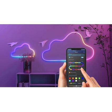 Govee - Neon SMART upogljiv LED trak RGBIC 2m Wi-Fi IP67