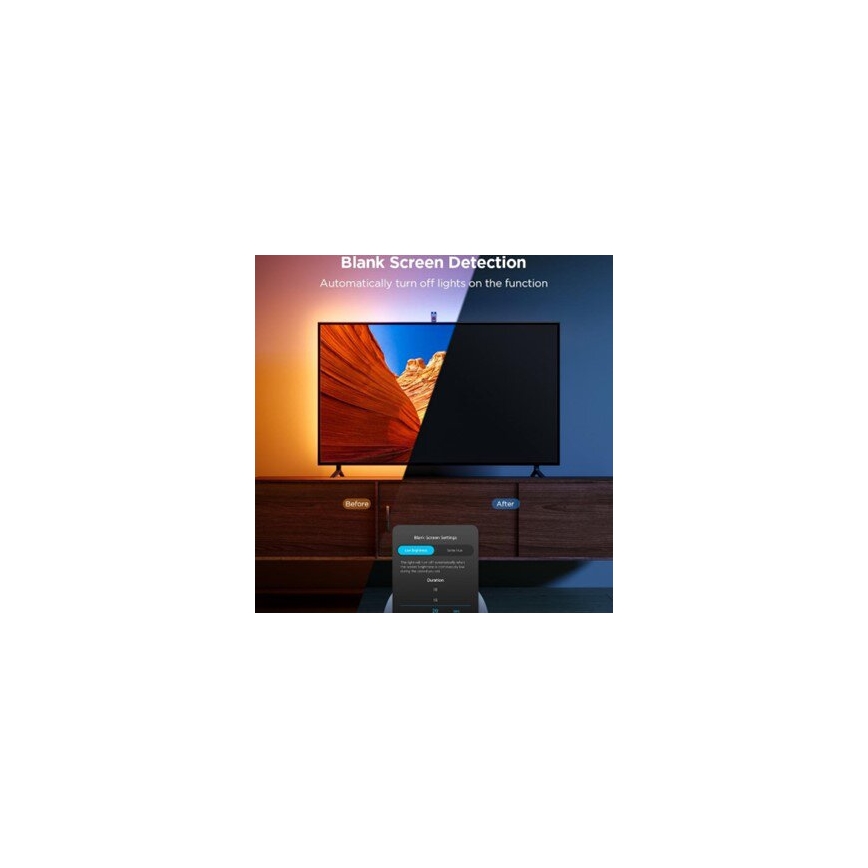 Govee - SET 2x Backlight TV 55-65" SMART LED osvetlitev RGBICW Wi-Fi