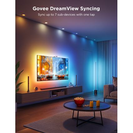 Govee - SET 2x Backlight TV 55-65" SMART LED osvetlitev RGBICW Wi-Fi